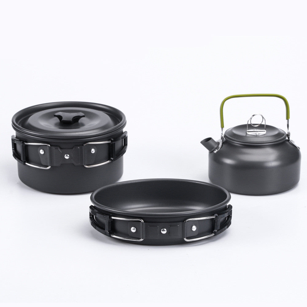 Elevate Your Outdoor Cooking Experience with Our Camping Cookware Set
