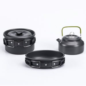 Elevate Your Outdoor Cooking Experience with Our Camping Cookware Set