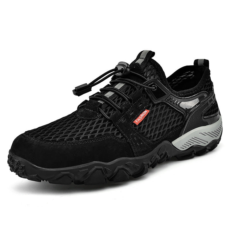Men's Summer Leather Hiking Shoes