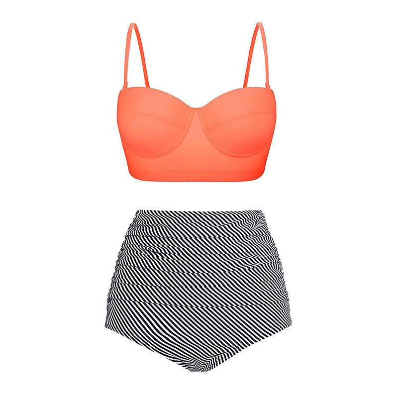 High Waist Bikinis Women Swimsuit