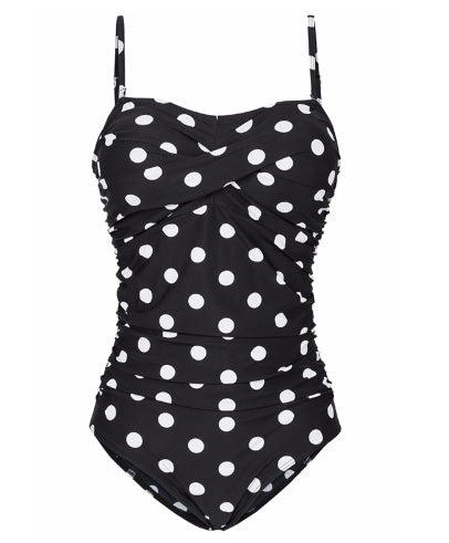 American beach one-piece swimsuit