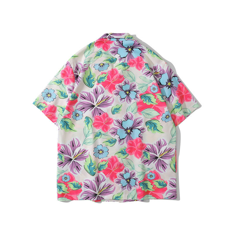 Loose Couple Casual Hawaiian Shirt