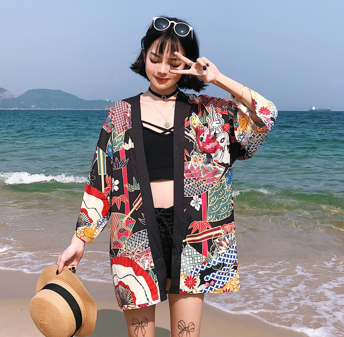 Beach Summer And Wind Loose Sunscreen Clothing