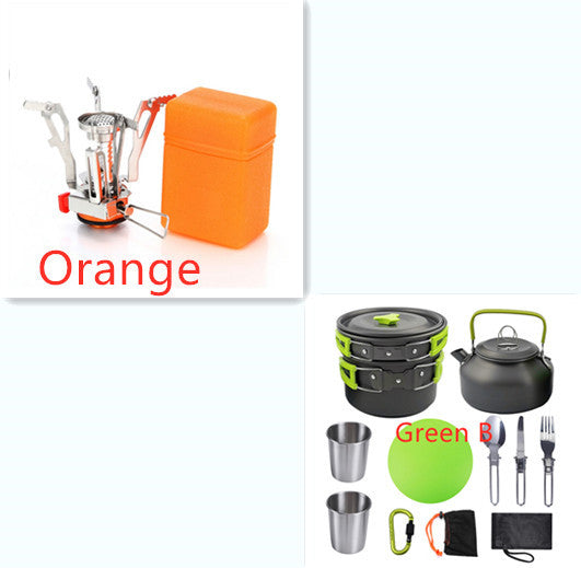 Outdoor Travel Tableware Camping Cookware Set