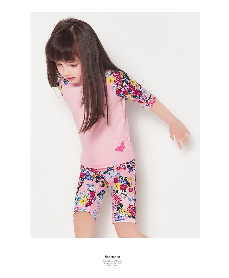 Kids Summer Beach Swimwear Set
