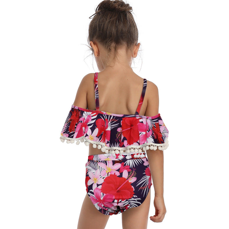 Kids Girls' Swimwear Beach Set