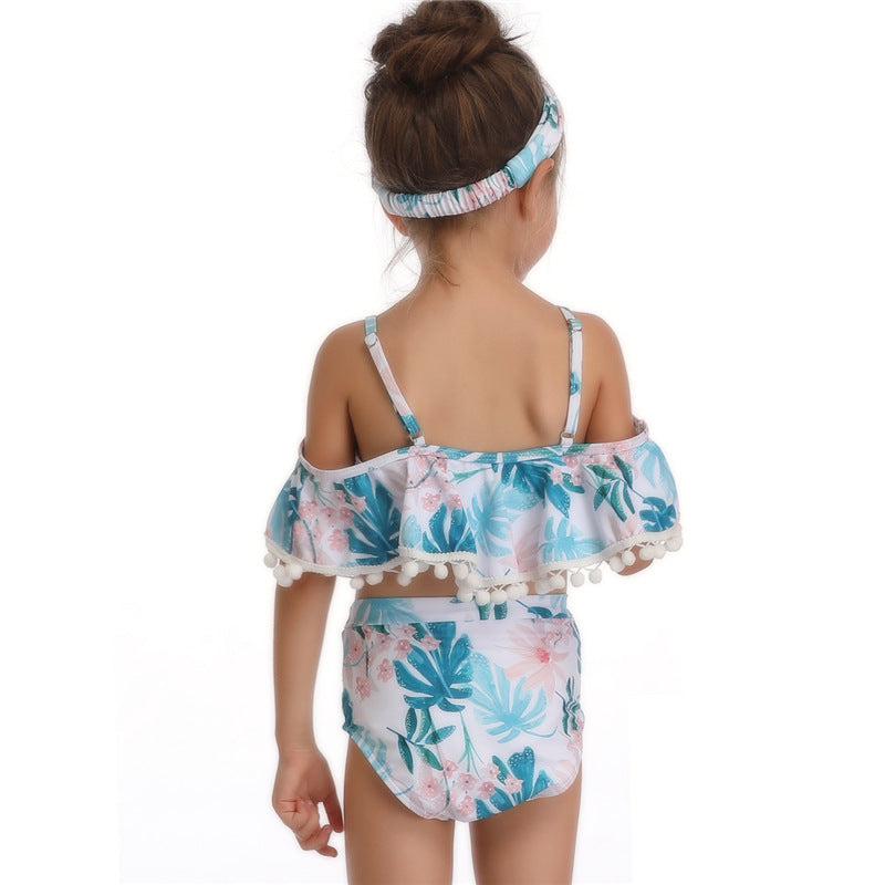 Kids Girls' Swimwear Beach Set