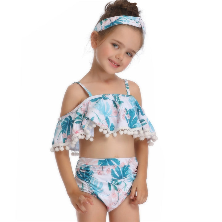 Kids Girls' Swimwear Beach Set
