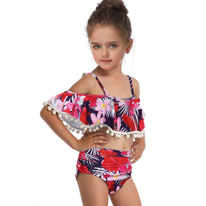 Kids Girls' Swimwear Beach Set