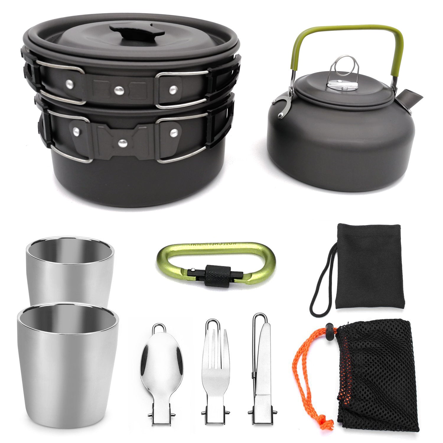 Outdoor Travel Tableware Camping Cookware Set
