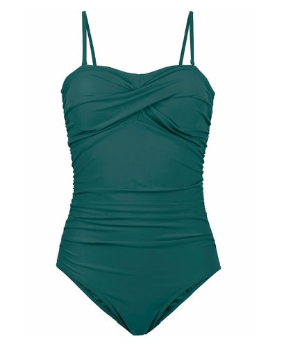 American beach one-piece swimsuit