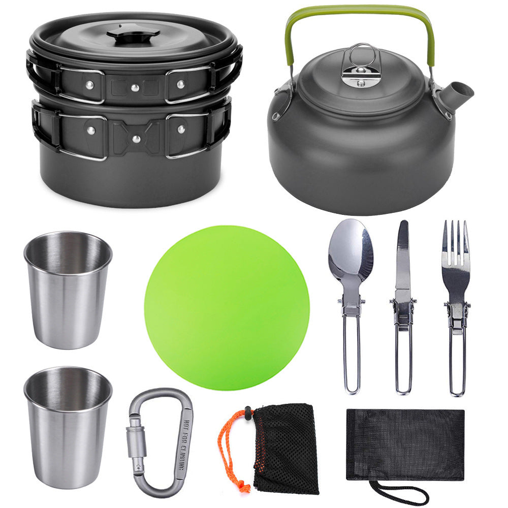 Outdoor Travel Tableware Camping Cookware Set
