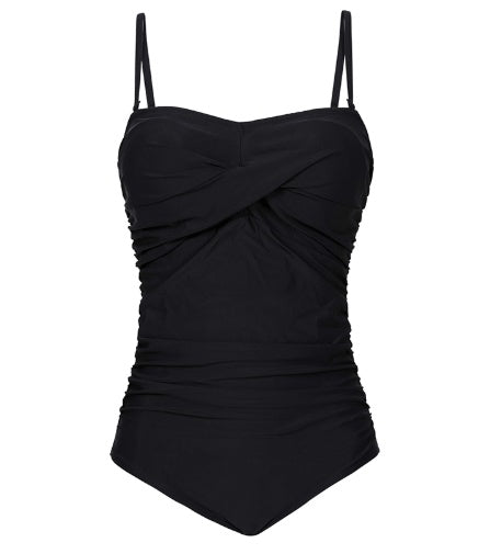American beach one-piece swimsuit