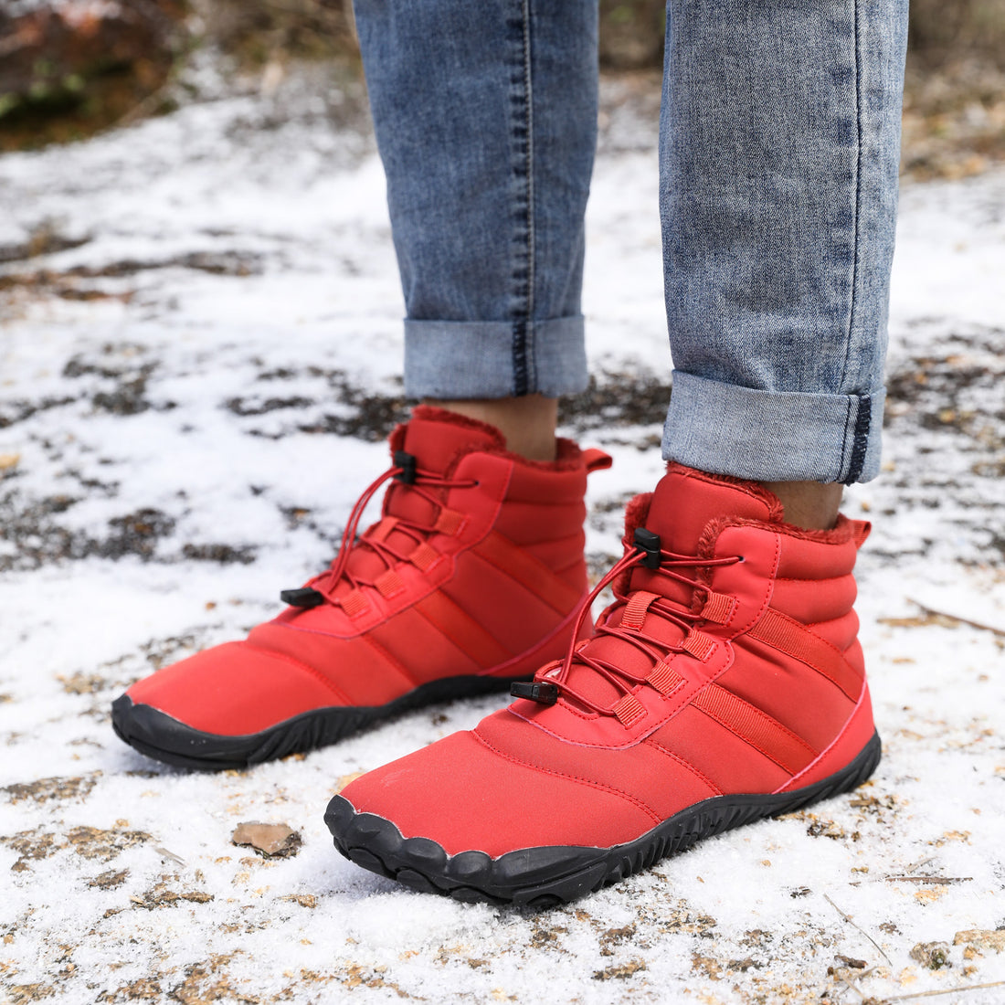 Five-finger Waterproof Fleece-lined Backpack