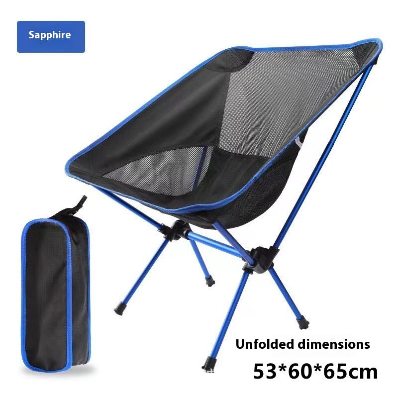 Outdoor Moon Camping Folding Chair