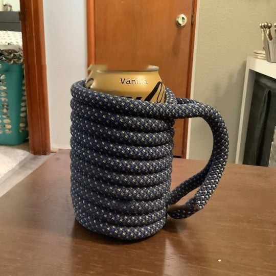 Recycled Rock Climbing Rope Can Cozy