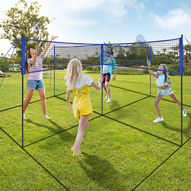 Four-side Cross Beach Volleyball Net Suit
