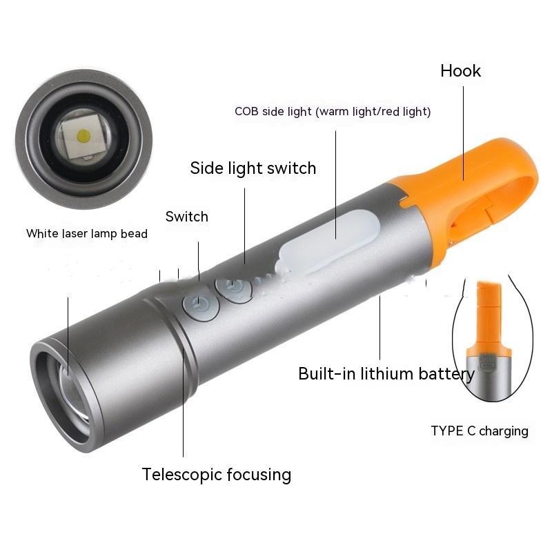 Outdoor Camping Waterproof Flashlight