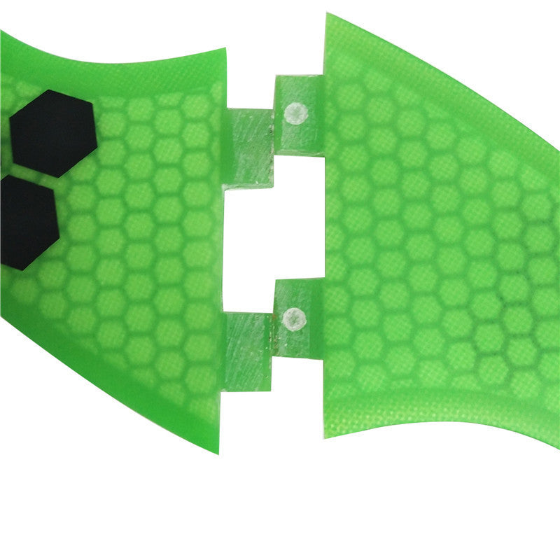 Fiberglass Colorful Surfboard Fin