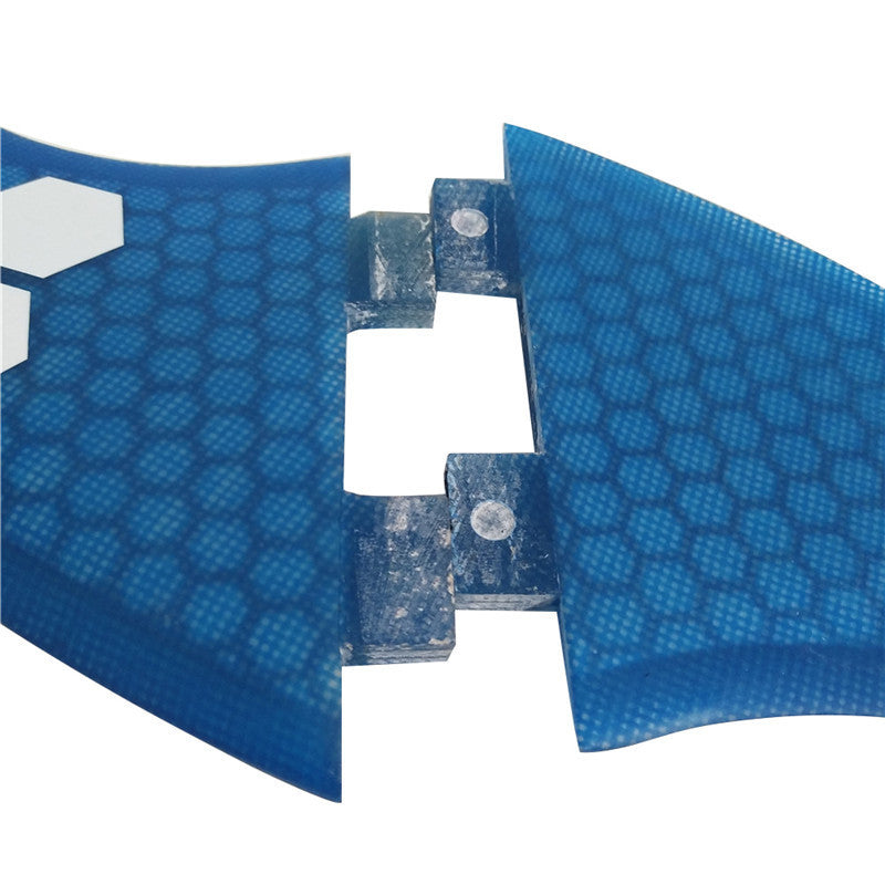 Fiberglass Colorful Surfboard Fin