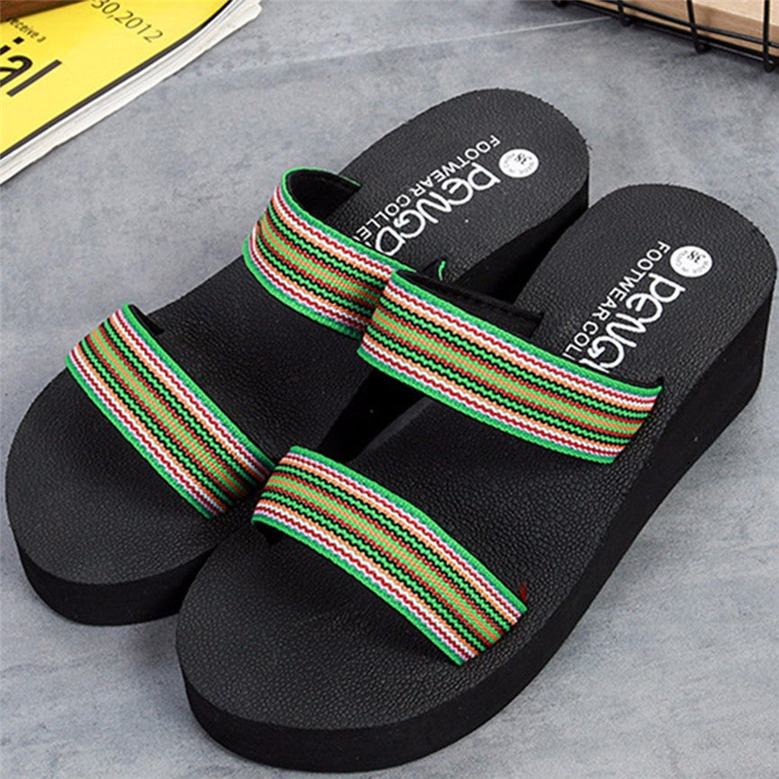 Summer women's bohemian slippers