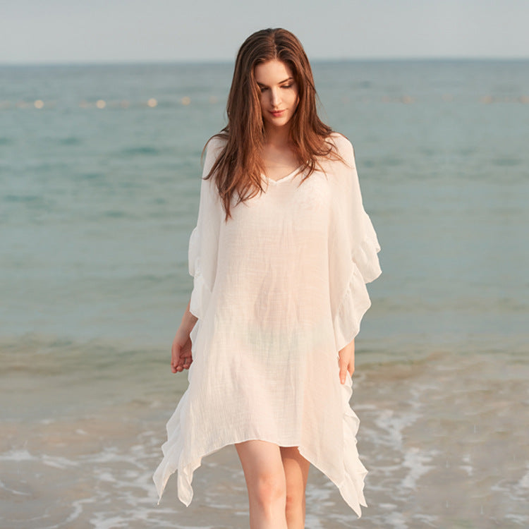 Ladies Beach Clothing Blouse