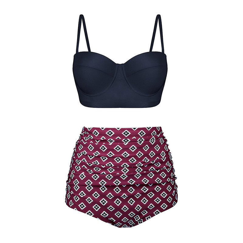 High Waist Bikinis Women Swimsuit