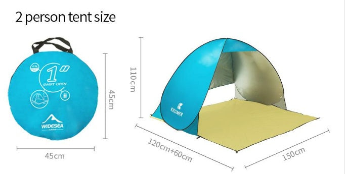 Beach UV protection camping tent