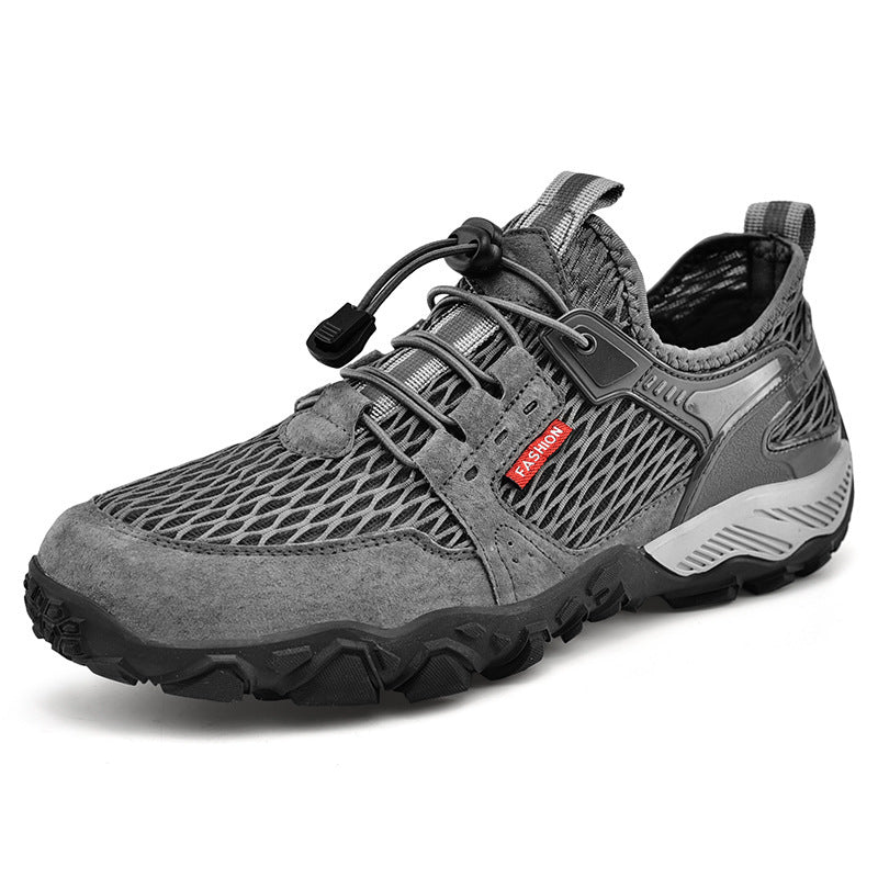 Men's Summer Leather Hiking Shoes