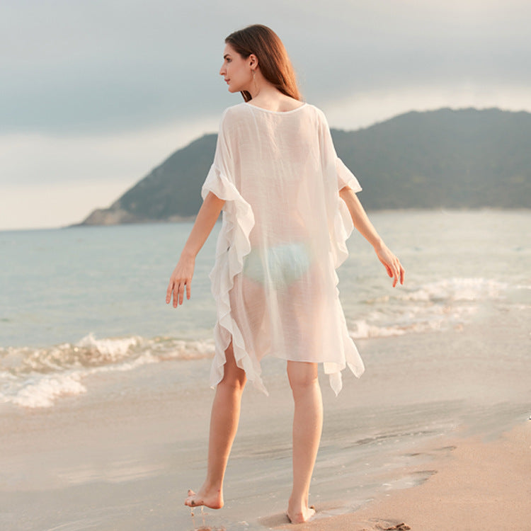 Ladies Beach Clothing Blouse