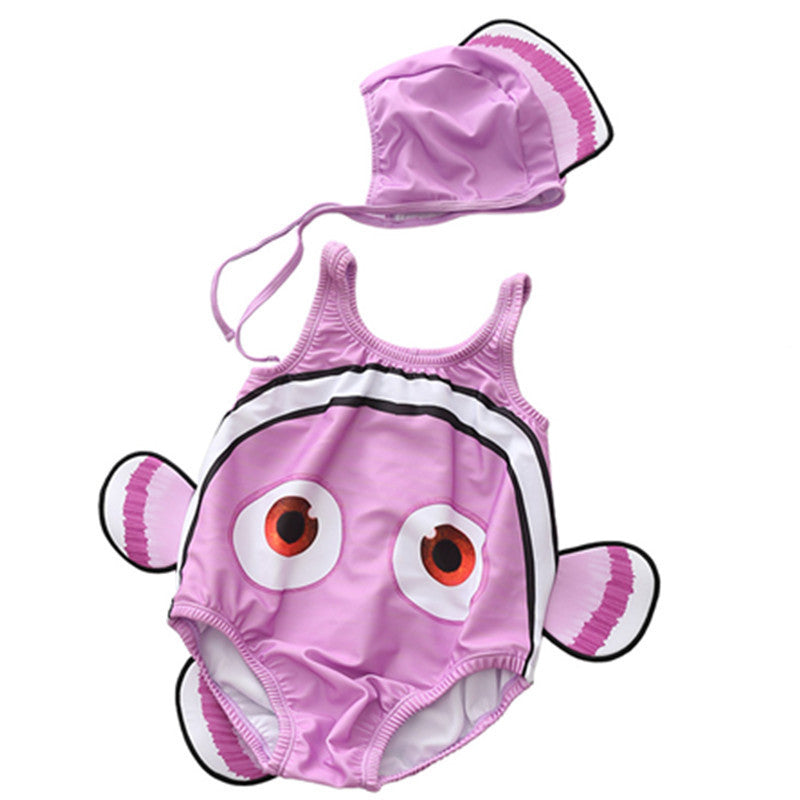 Kids one-piece swimsuit