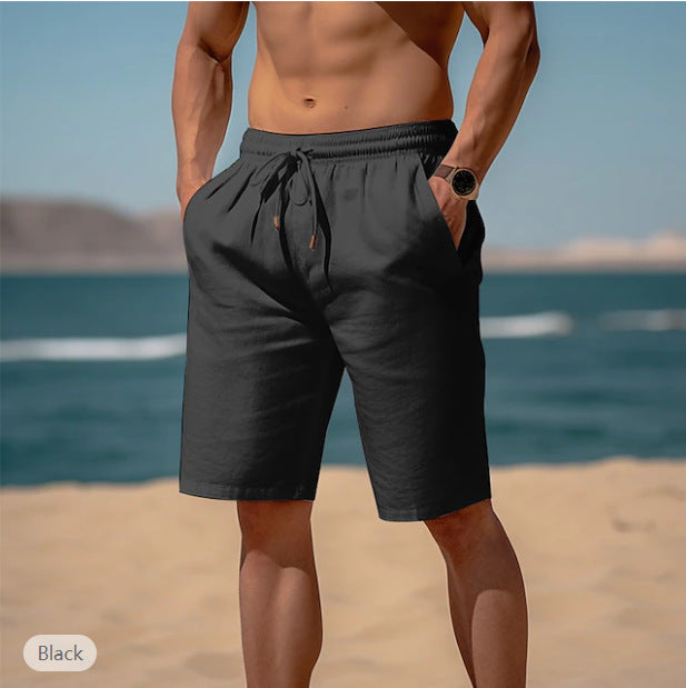 Summer Beach Breathable Shorts For Men Clothing
