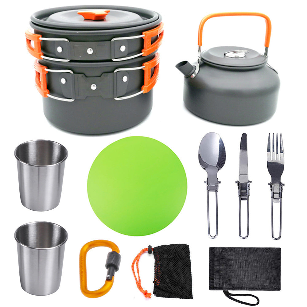 Outdoor Travel Tableware Camping Cookware Set