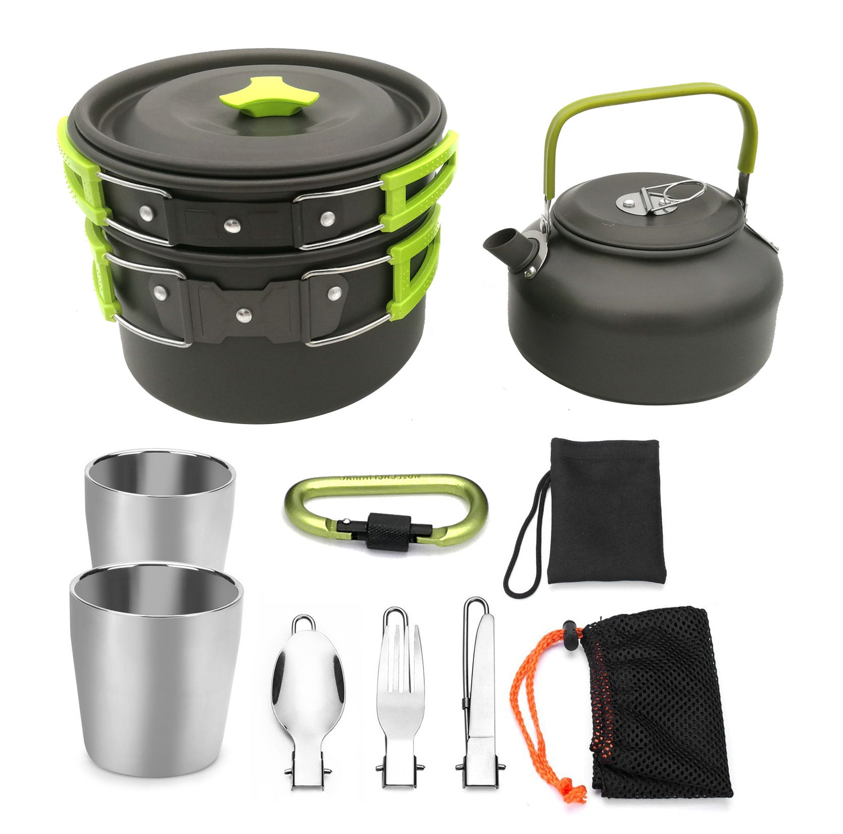 Outdoor Travel Tableware Camping Cookware Set