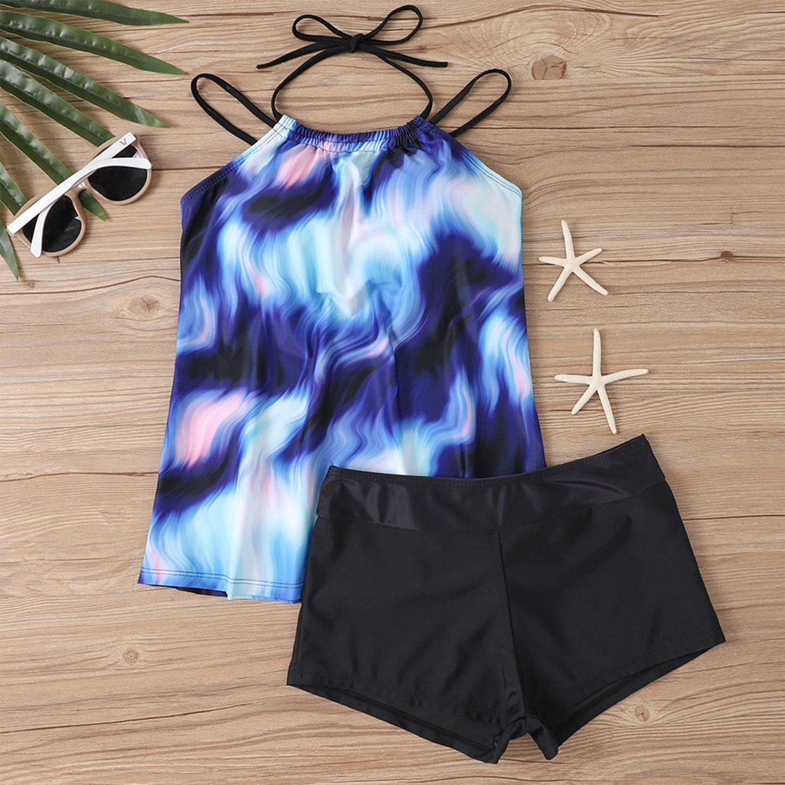 New XL Plus Size Swimwear Two-piece Set