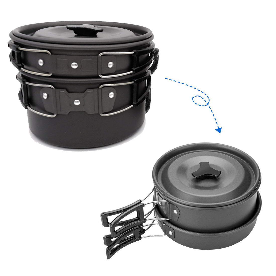 Outdoor Travel Tableware Camping Cookware Set