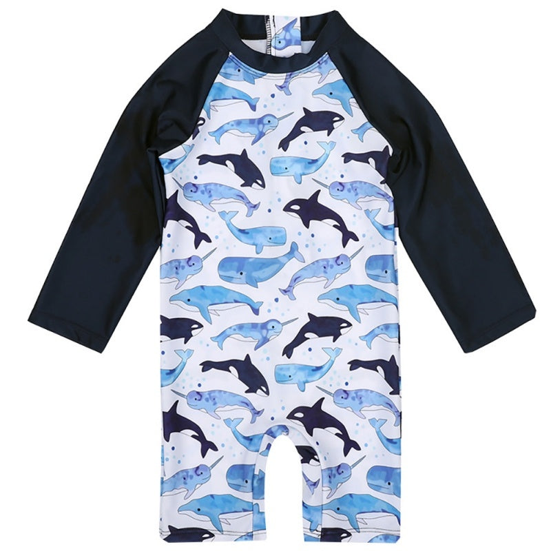 Kids Hot Spring One-piece Swimsuit
