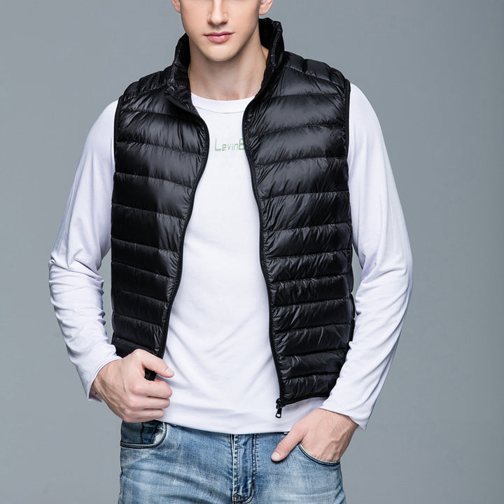 Vest Light White Duck Down Jacket