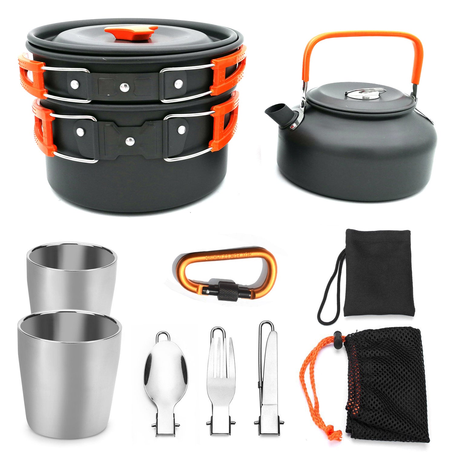 Outdoor Travel Tableware Camping Cookware Set