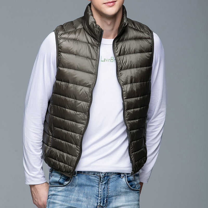 Vest Light White Duck Down Jacket
