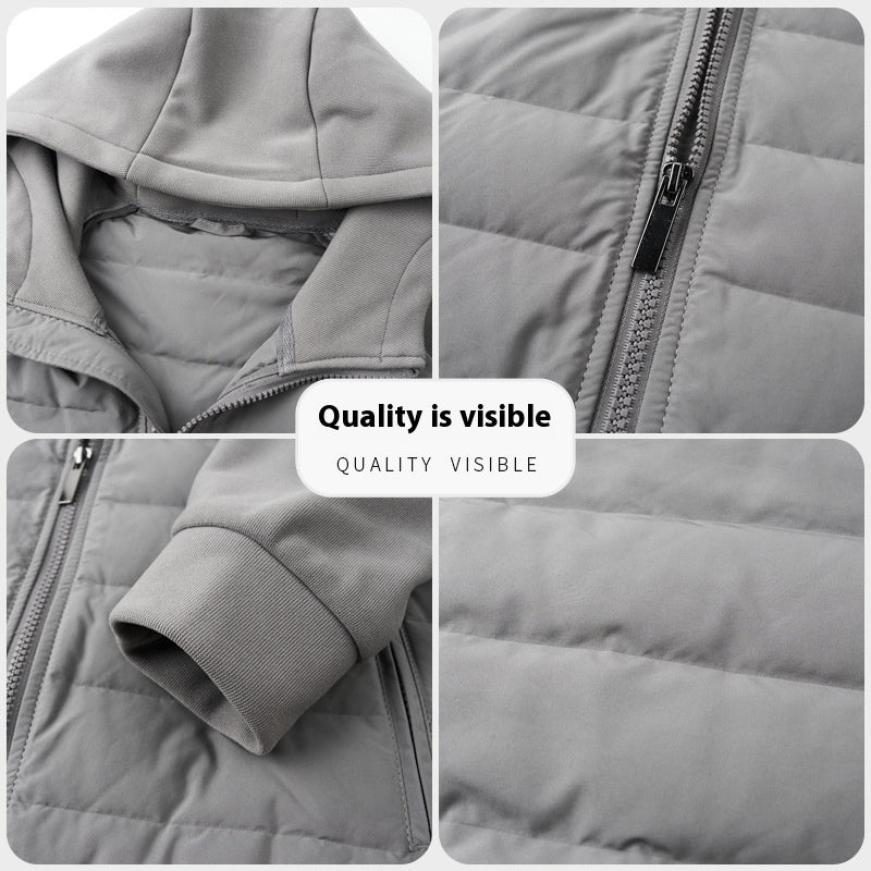 Men's Hooded Lightweight Down Jacket