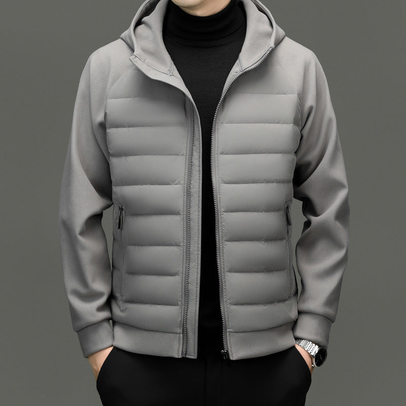 Men's Hooded Lightweight Down Jacket