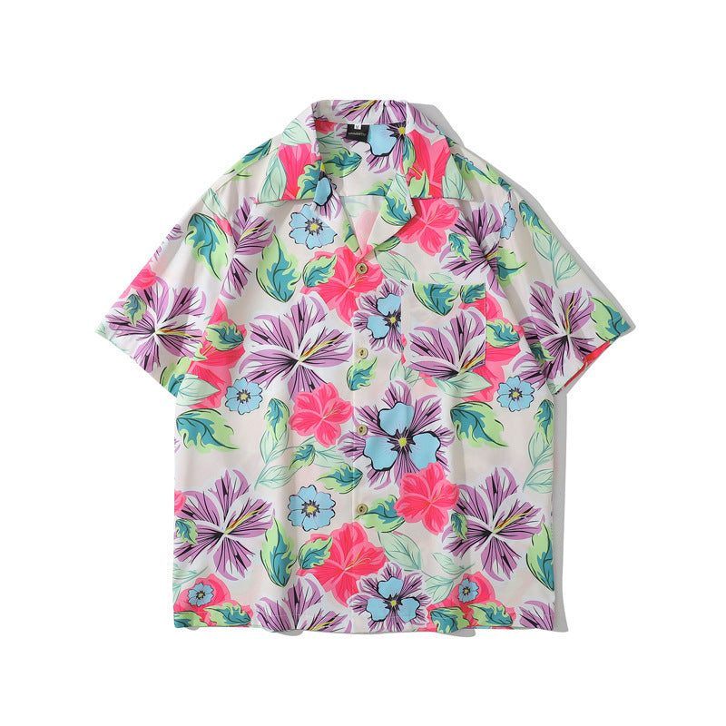 Loose Couple Casual Hawaiian Shirt