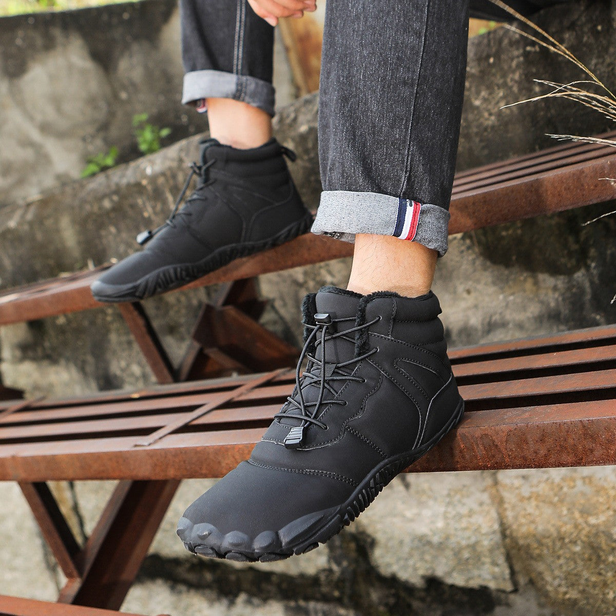 Five-finger Waterproof Fleece-lined Backpack