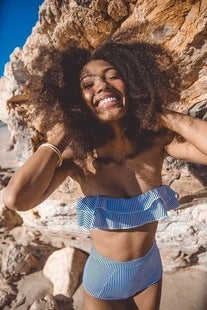 American Multi-color Swimsuit Bikini