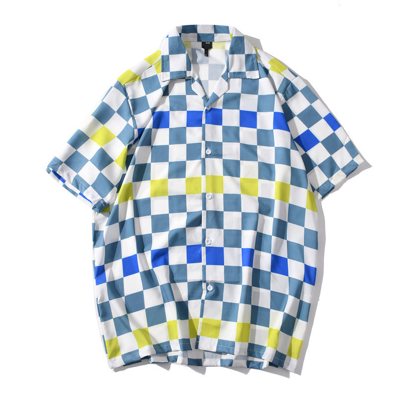 Hawaiian Print Short Sleeve Shirt